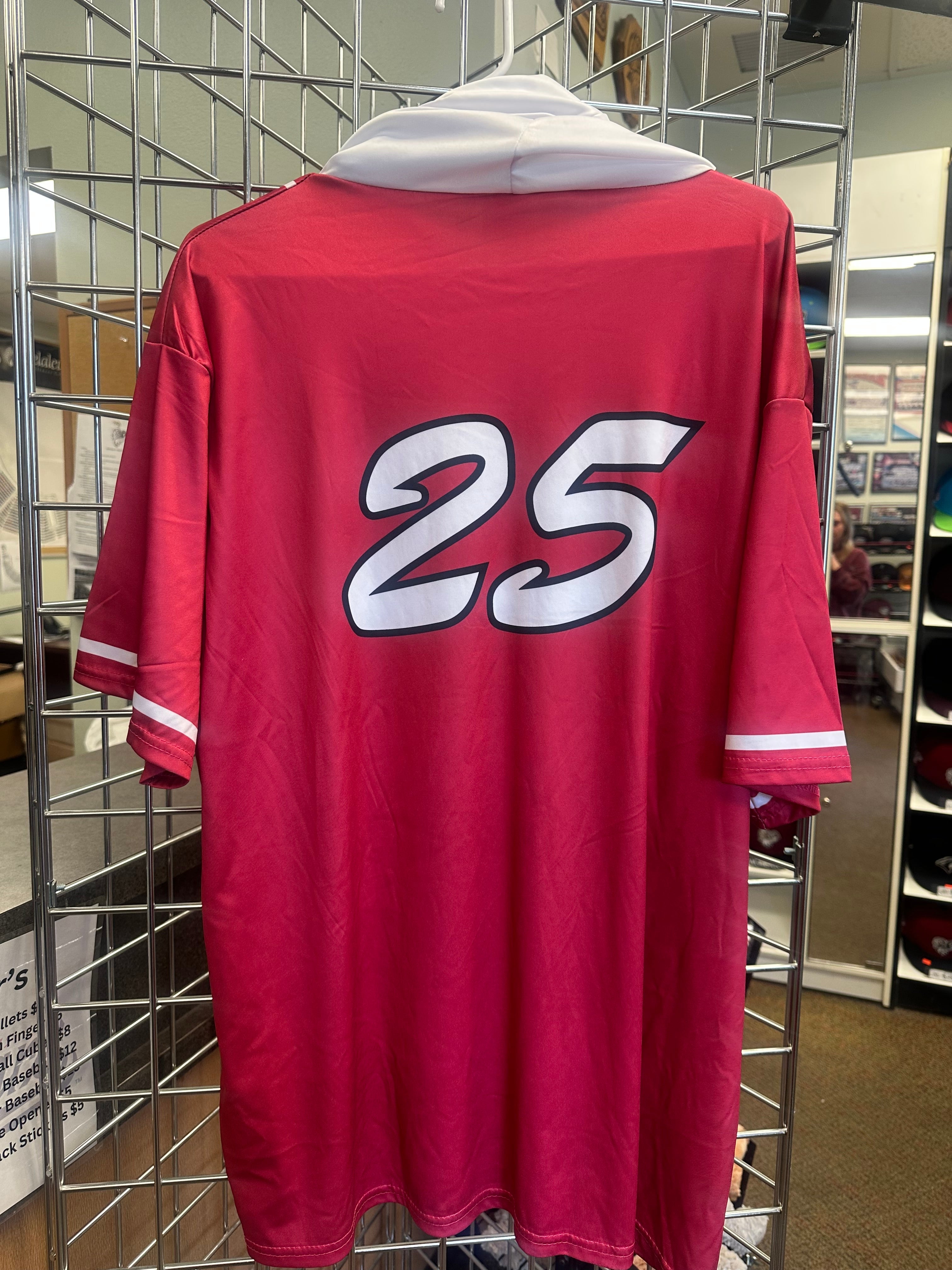 Short Sleeve Jersey Hoodie
